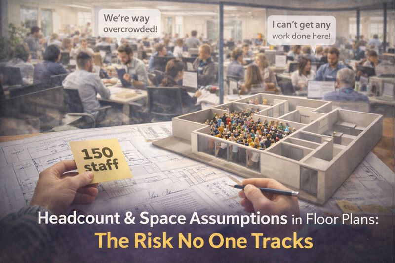 Headcount & Space Assumptions in Floor Plans