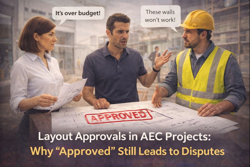 Layout Approvals in AEC Projects