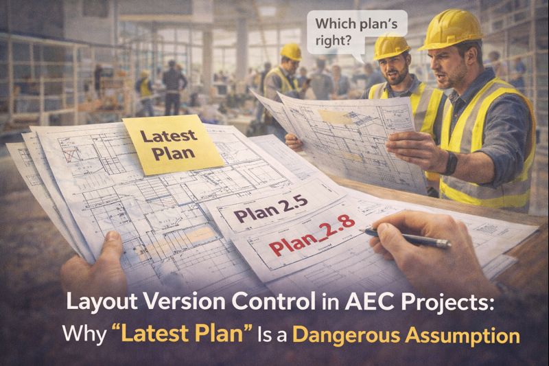 Layout Version Control in AEC Projects